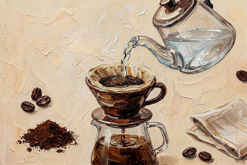 Pour-over setup